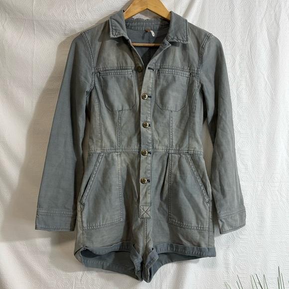 Free People Mechanic Shortall - Picture 3 of 12